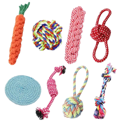 Carrot Knot Rope Ball Dog Toys for Interactive Playtime - petguardiansupplies petguardiansupplies Dog Chew Toys