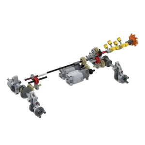 New MOC-33977 Rough Terrain Crane Building Block Toys 3714 Pcs.