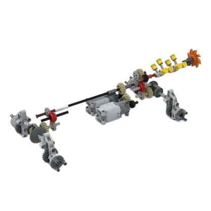 New MOC-33977 Rough Terrain Crane Building Block Toys 3714 Pcs.