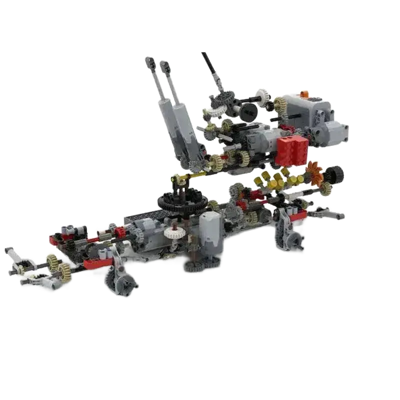 New MOC-33977 Rough Terrain Crane Building Block Toys 3714 Pcs.
