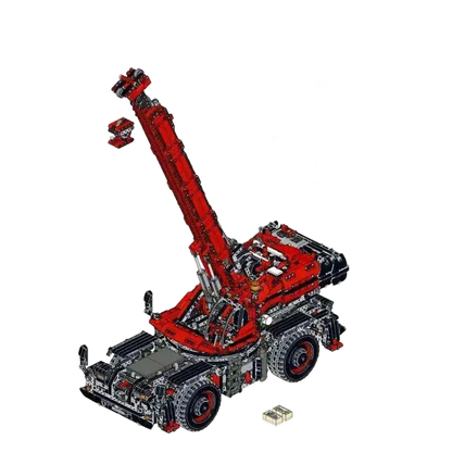 New MOC-33977 Rough Terrain Crane Building Block Toys 3714 Pcs.