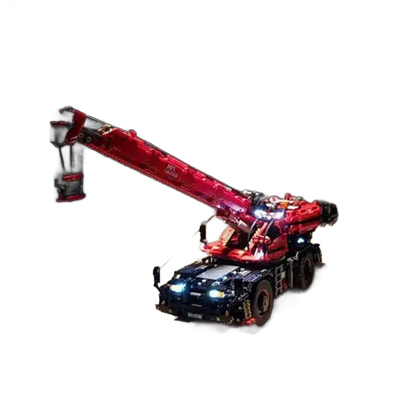New MOC-33977 Rough Terrain Crane Building Block Toys 3714 Pcs.