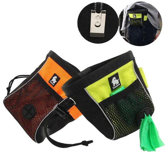 Travel Dog Snack Treat Bag for Training and Storage.